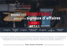 Tablet Screenshot of firsteco.fr